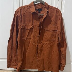 INC International Concepts Men's Rust Shirt Jacket Size M